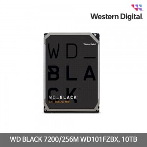 WD BLACK 7200/256M WD101FZBX, 10TB