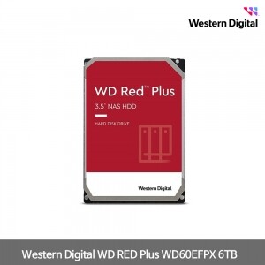 Western Digital WD RED Plus WD60EFPX, 6TB